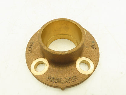 Watts 2-1/2" Bronze Dielectric Flange Pipe Fitting Solder 4-Bolt Class 125