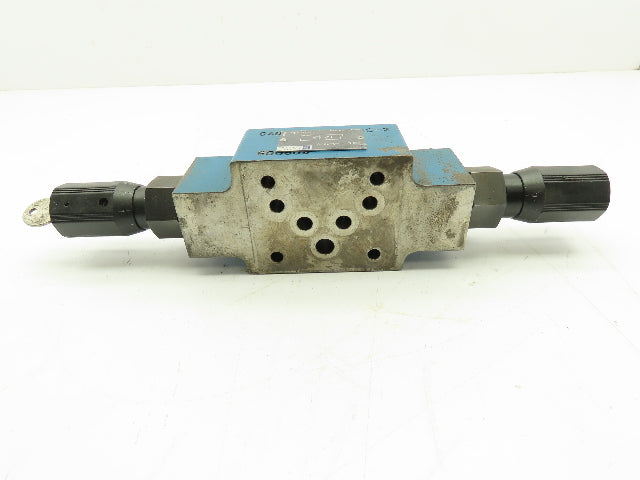 Rexroth Z2FS 10-3-32/V Double Throttle Hydraulic Check Valve W-Key