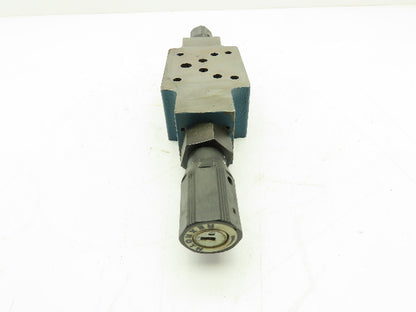 Rexroth Z2FS 10-3-31/V Double Throttle Hydraulic Check Valve W-Key
