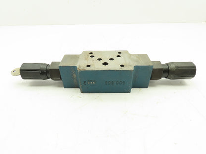 Rexroth Z2FS 10-3-31/V Double Throttle Hydraulic Check Valve W-Key