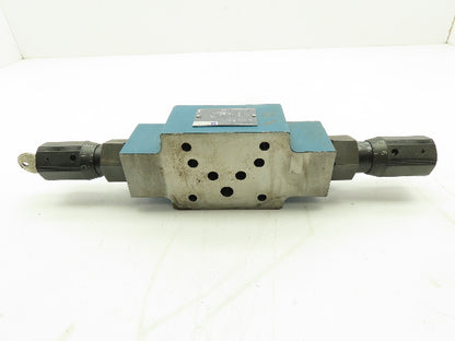 Rexroth Z2FS 10-3-31/V Double Throttle Hydraulic Check Valve W-Key