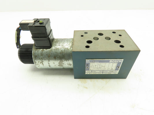 Bosch 918 / 0 811 020 040 Hydraulic Solenoid Valve 24V Coil 3500 PSI