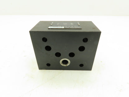 Rexroth Z1S-10-P1-33/V W4 Hydraulic Check Valve Sandwich Block