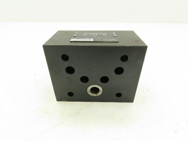 Rexroth Z1S-10-P1-33/V W4 Hydraulic Check Valve Sandwich Block