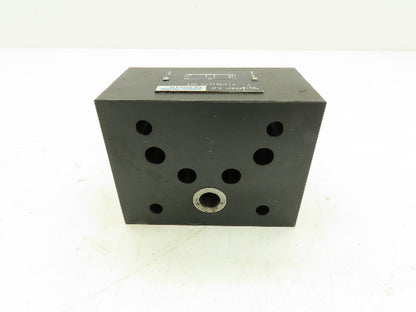 Rexroth Z1S-10-P1-33/V W4 Hydraulic Check Valve Sandwich Block