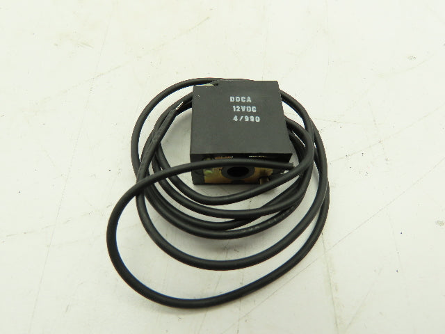 MAC DDCA-1BA Valve Solenoid Coil 12 VDC 7.5W  (Coil Only)