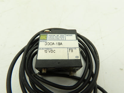 MAC DDCA-1BA Valve Solenoid Coil 12 VDC 7.5W  (Coil Only)
