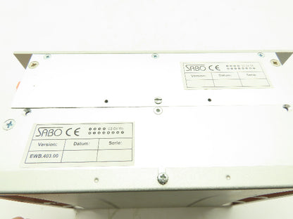 SABO EWB.403.00 Input Output I/O Terminal Block Module
