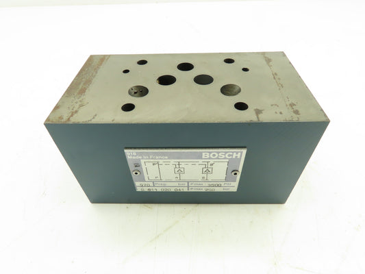 Bosch 0 811 020 041 Hydraulic Valve 3500 PSI 250 Bar