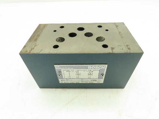 Bosch 0 811 020 041 Hydraulic Valve 3500 PSI 250 Bar