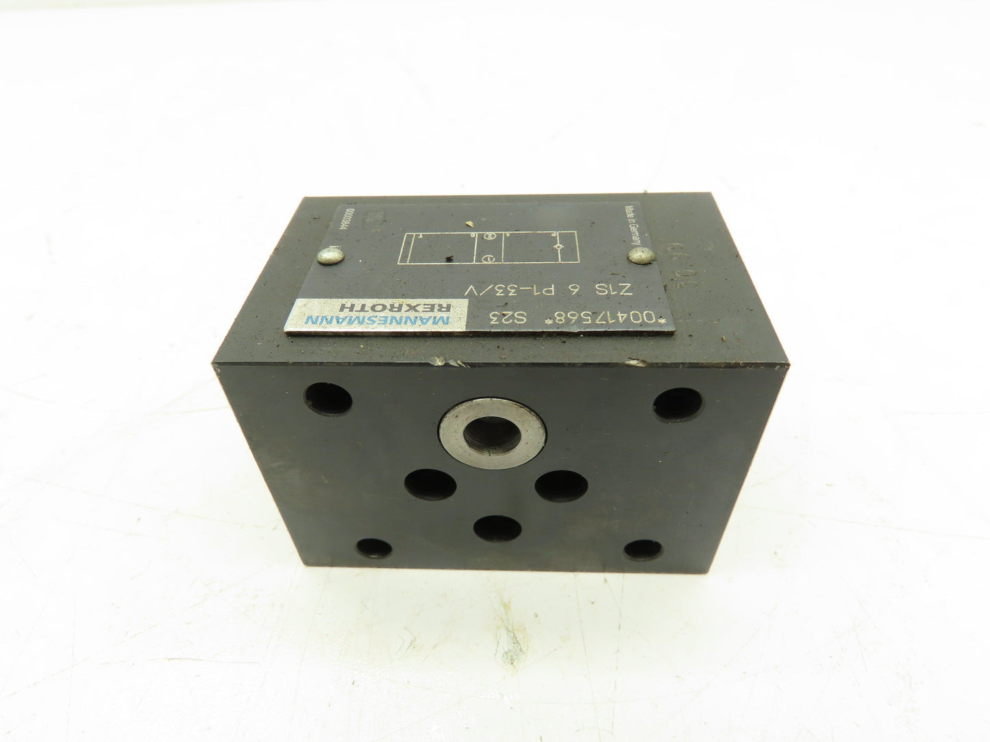 Mannesmann Rexroth Z1S 6 P1-33/V Hydraulic Check Valve Lot Of 2