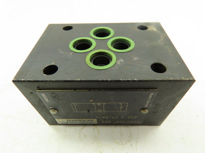 Mannesmann Rexroth Z1S 6 P1-33/V Hydraulic Check Valve Lot Of 2