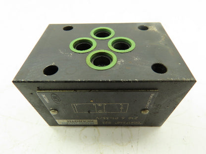 Mannesmann Rexroth Z1S 6 P1-33/V Hydraulic Check Valve Lot Of 2