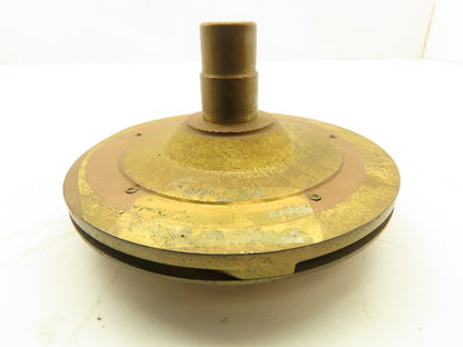 Brass Pump Impeller Wheel  5" OD  5/8" Shaft