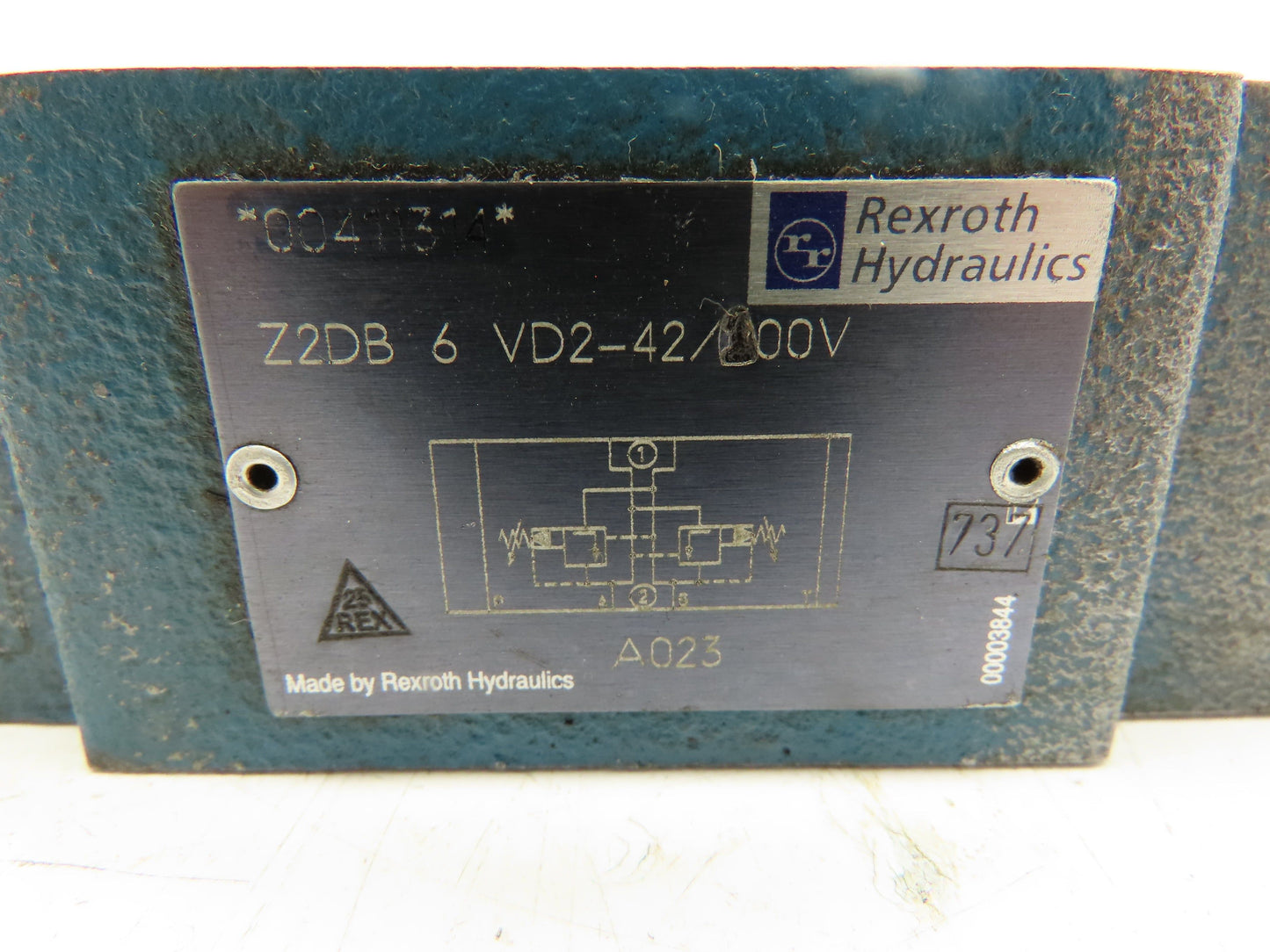 Rexroth Z2DB 6 VD2-42/100V Hydraulic Relief Valve Twin Throttle