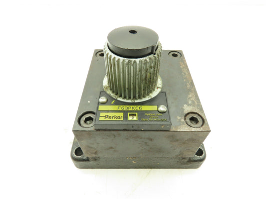 Parker FG3PKCG Hydraulic Flow Control Valve Base Mount 3/4 JIC