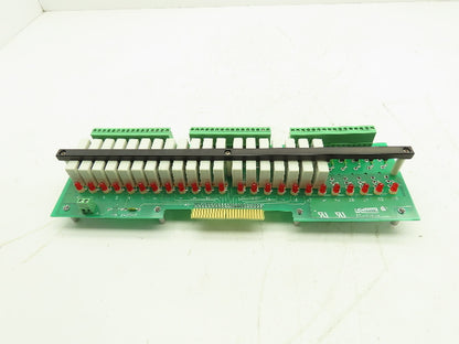 Crouzet Gordos PB-24SM-B Digital I/O Relay Module 24-Slot Rack Board 57-278/K