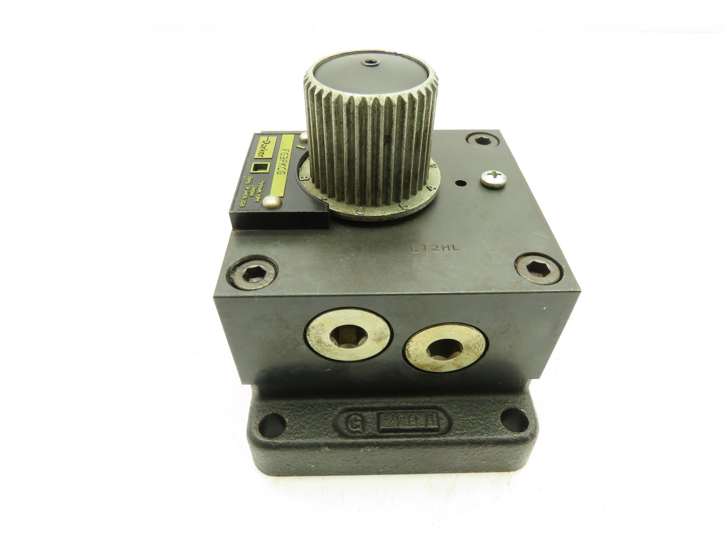 Parker FG3PKCG Hydraulic Flow Control Valve Base Mount 3/4 JIC