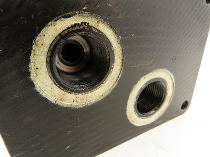 Parker FG3PKCG Hydraulic Flow Control Valve Base Mount 3/4 JIC