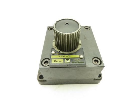 Parker FG3PKCG Hydraulic Flow Control Valve Base Mount 3/4 JIC