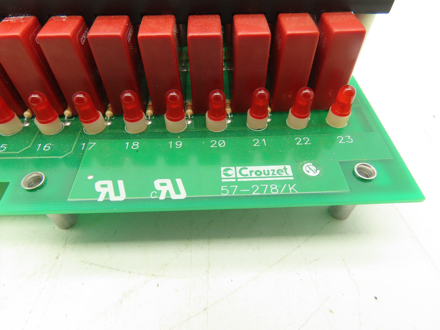 PB-24SM-B Crouzet Digital I/O Relay Module 24-Slot Board  57-278/K