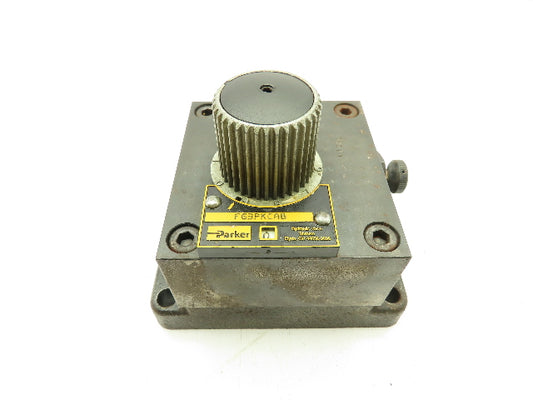 Parker FG3PKCAB Hydraulic Flow Control Valve Base Mount 3/4 JIC
