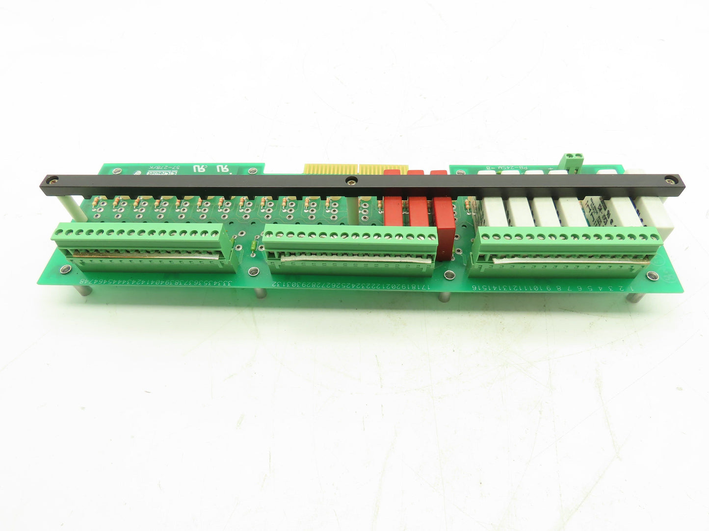 PB-24SM-B Crouzet Digital I/O Relay Module 24-Slot Board  57-278/K  LOT OF 2