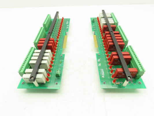 PB-24SM-B Crouzet Digital I/O Relay Module 24-Slot Board  57-278/K  LOT OF 2