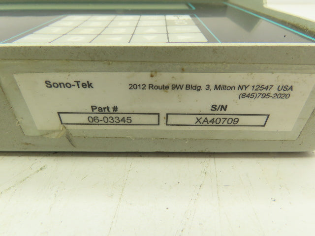 Sono-Tek 06-03345 Keypad Display Controller
