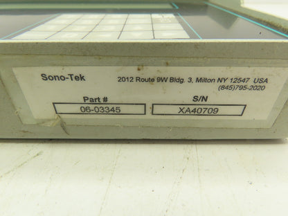 Sono-Tek 06-03345 Keypad Display Controller