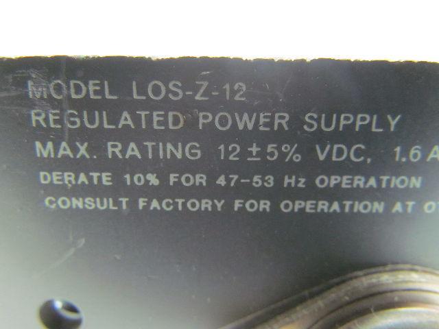 Lambda Los-z-12 Regulated power Supply 12V 1.6A DC VDC