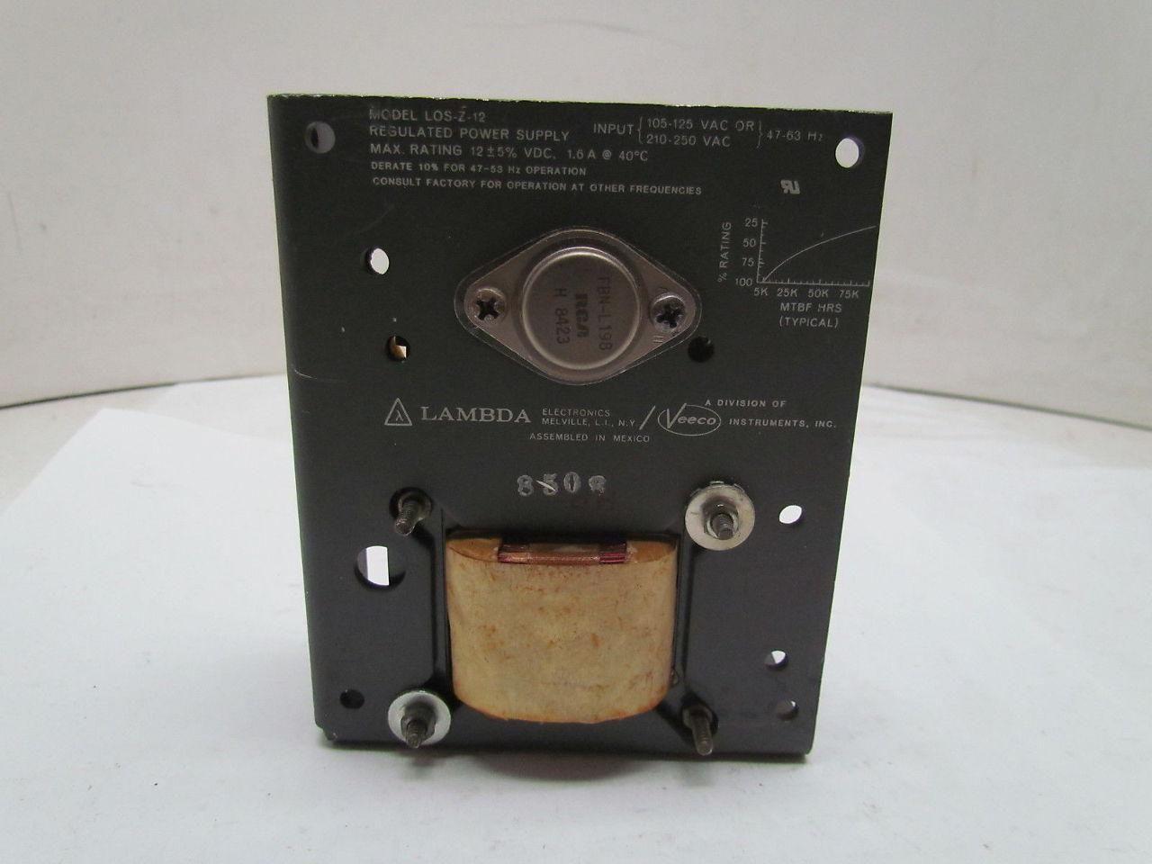 Lambda Los-z-12 Regulated power Supply 12V 1.6A DC VDC
