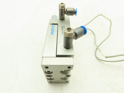 FESTO SLT-10-30-P-A Pneumatic Mini Slide Guide Cylinder 10mm Piston 30mm Stroke