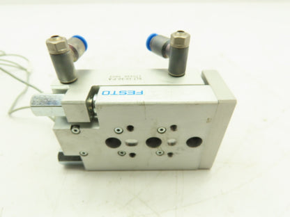 FESTO SLT-10-30-P-A Pneumatic Mini Slide Guide Cylinder 10mm Piston 30mm Stroke