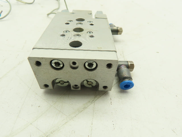 FESTO SLT-10-30-P-A Pneumatic Mini Slide Guide Cylinder 10mm Piston 30mm Stroke