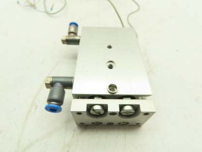 FESTO SLT-10-30-P-A Pneumatic Mini Slide Guide Cylinder 10mm Piston 30mm Stroke