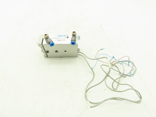 FESTO SLT-10-30-P-A Pneumatic Mini Slide Guide Cylinder 10mm Piston 30mm Stroke