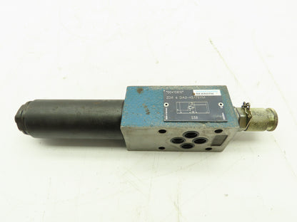 Rexroth ZDR6DA2-43/75Y Hydraulic Pressure Reducing Valve Lot Of 2