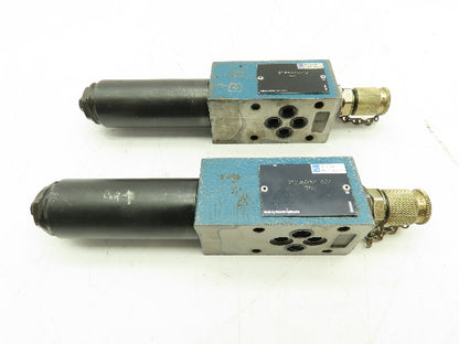Rexroth ZDR6DA2-43/75Y Hydraulic Pressure Reducing Valve Lot Of 2