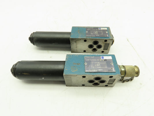 Rexroth ZDR 6 DA2-43/75Y/12 Hydraulic Pressure Reducing Valve