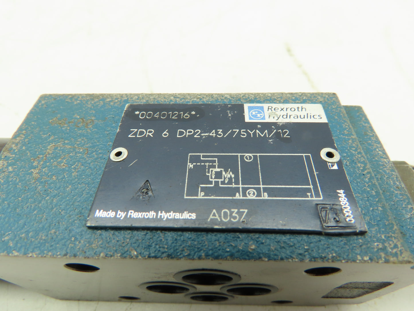 Rexroth ZDR 6 DP2-43/75YM/12 Hydraulic Pressure Reducing Valve