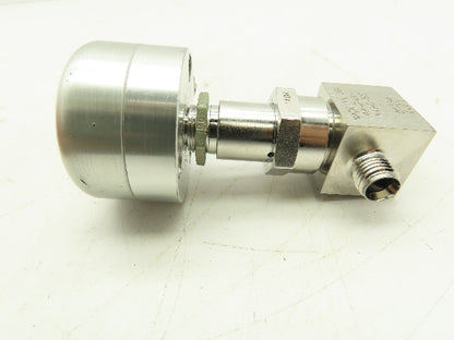 Parker 4A-P4K-11AC-SS Stainless Pneumatic Bellows Shut-Off Valve NC 1/4" Ports