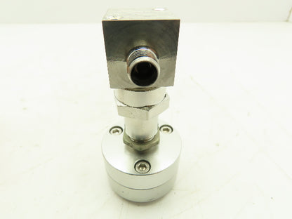 Parker 4A-P4K-11AC-SS Stainless Pneumatic Bellows Shut-Off Valve NC 1/4" Ports