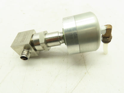 Parker 4Z A-P4K-11AO-SS Stainless Pneumatic Bellows Shut-Off Valve NO 1/4" Ports