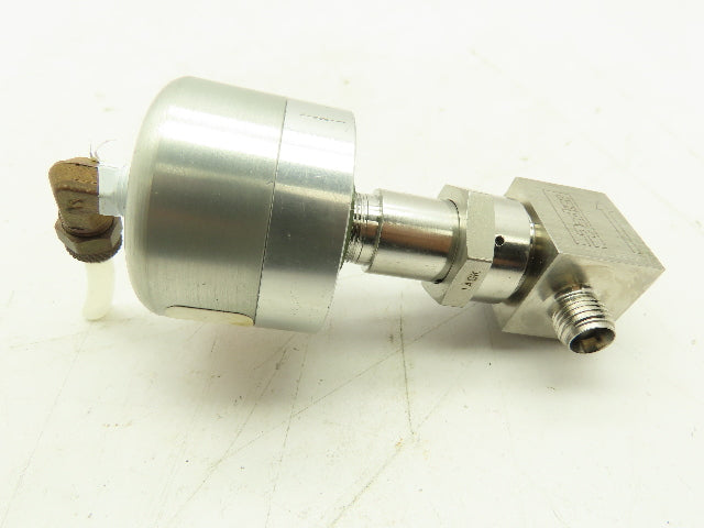 Parker 4Z A-P4K-11AO-SS Stainless Pneumatic Bellows Shut-Off Valve NO 1/4" Ports