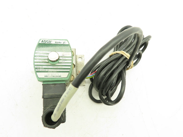 ASCO SC8210G94  2-Way Brass Solenoid Valve NC 120V 150 PSI 1/2" NPT