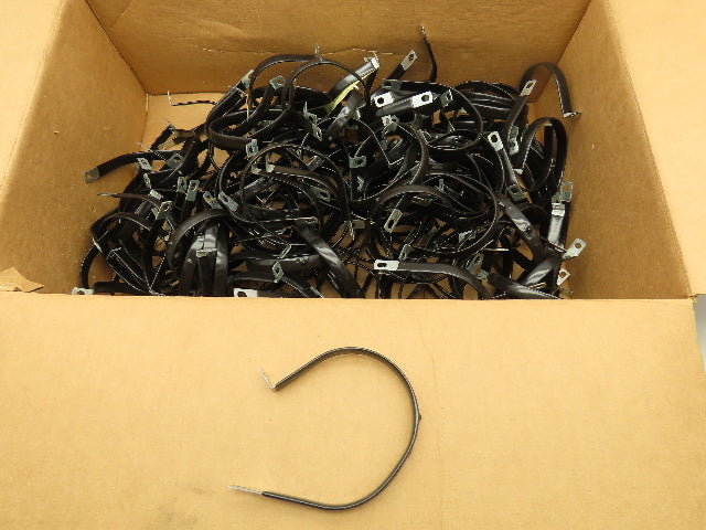 Prospect Fastener COV4909Z1 3" OD x 1/2"W Vinyl Coated Metal Clamp Lot of 155