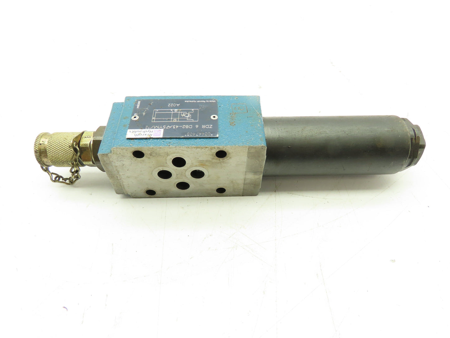Rexroth ZDR 6 DB2-43/75YM/12 Hydraulic Pressure Reducing Valve Lot of 2