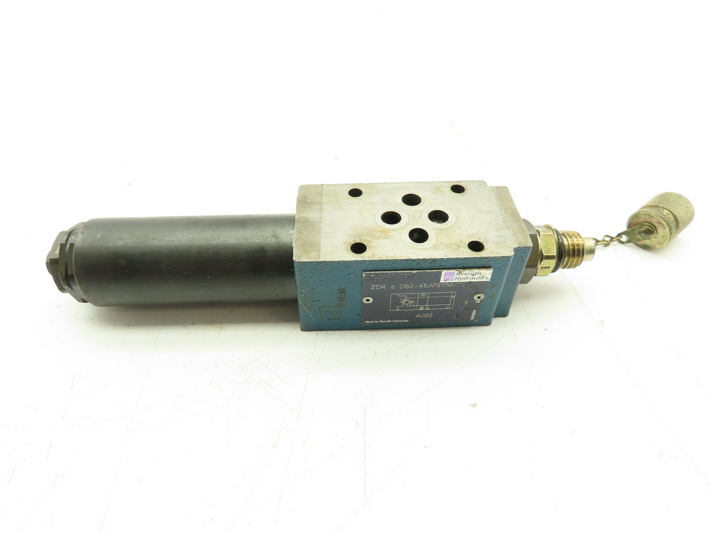 Rexroth ZDR 6 DB2-43/75YM/12 Hydraulic Pressure Reducing Valve Lot of 2