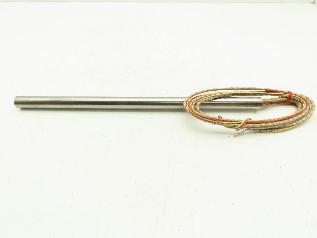 DME HCTC-05-12 Firerod Stainless Thermocouple Tube Heater 240V 1570W 12"